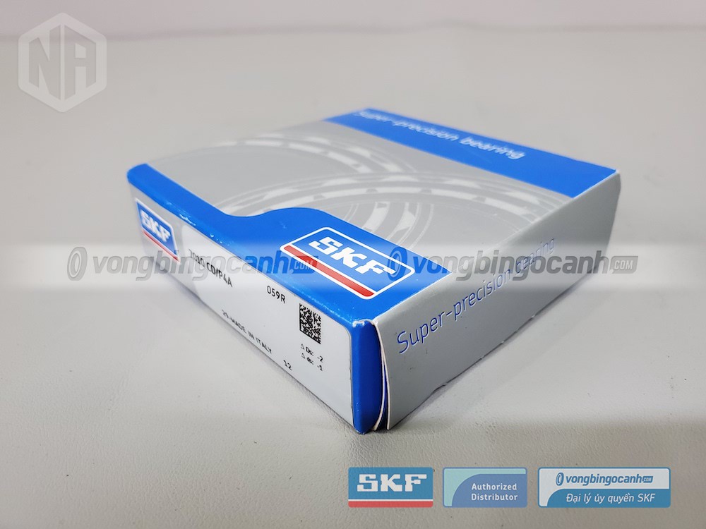 Vòng bi SKF 7010 CD/P4A chính hãng, phân phối bởi Vòng bi Ngọc Anh - Đại lý uỷ quyền SKF.