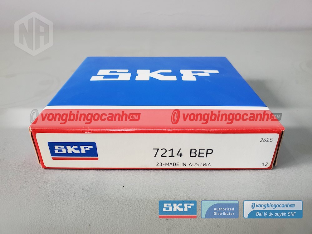 Vòng bi SKF 7214 BEP chính hãng, phân phối bởi Vòng bi Ngọc Anh - Đại lý uỷ quyền SKF.