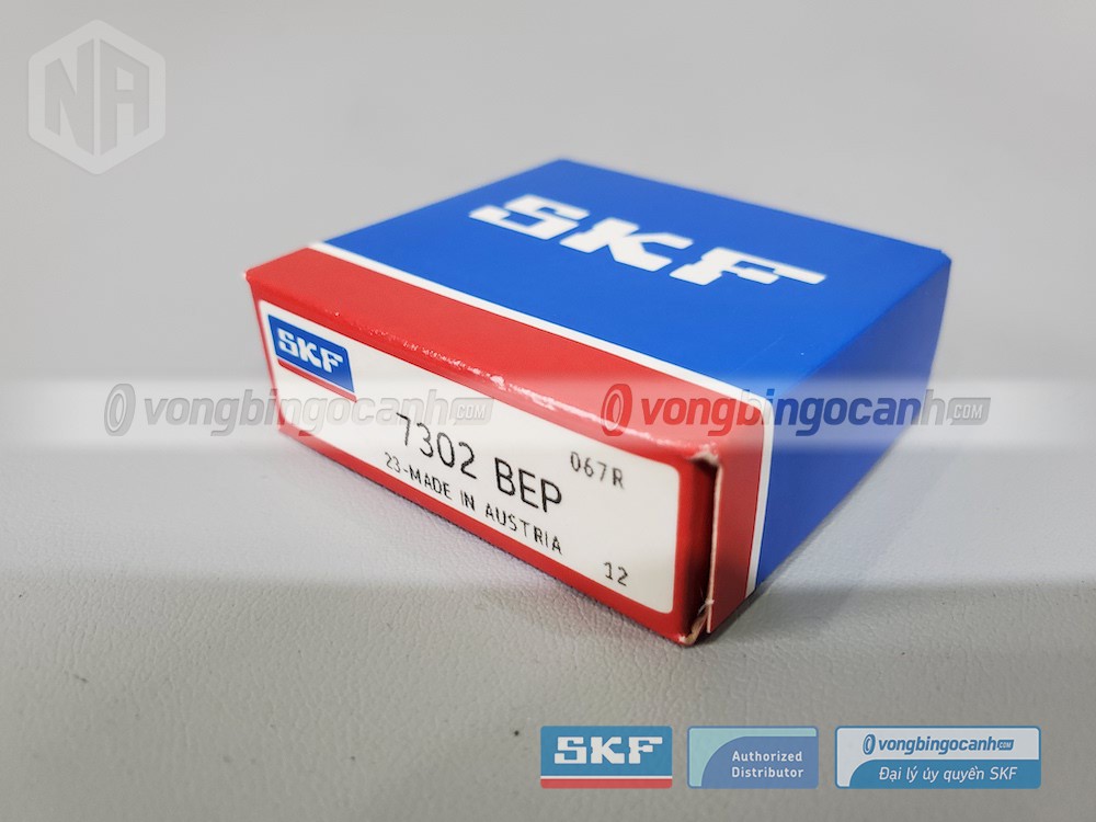 Vòng bi SKF 7302 BEP chính hãng, phân phối bởi Vòng bi Ngọc Anh - Đại lý uỷ quyền SKF.