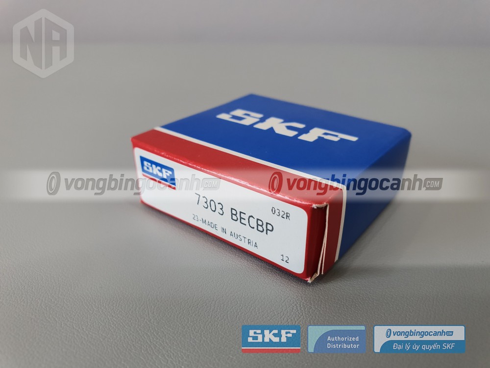 Vòng bi SKF 7303 BECBP chính hãng, phân phối bởi Vòng bi Ngọc Anh - Đại lý uỷ quyền SKF.