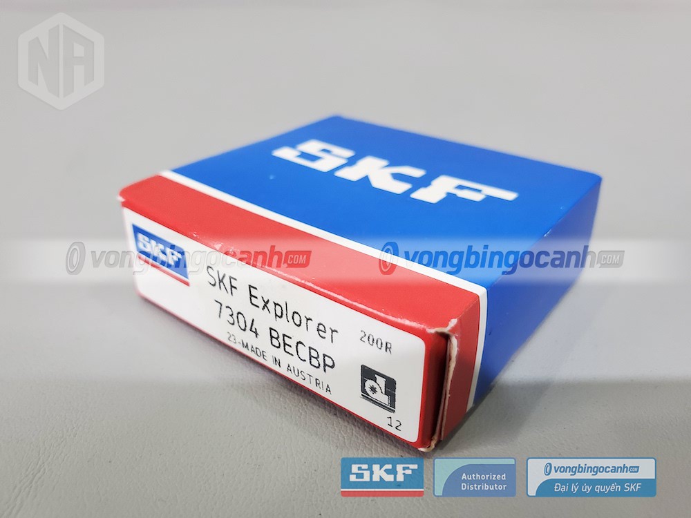 Vòng bi SKF 7304 BECBP chính hãng, phân phối bởi Vòng bi Ngọc Anh - Đại lý uỷ quyền SKF.