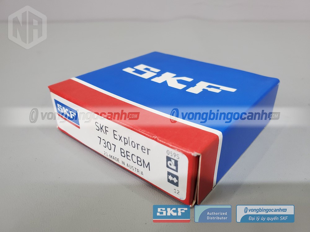 Vòng bi SKF 7307 BECBM chính hãng, phân phối bởi Vòng bi Ngọc Anh - Đại lý uỷ quyền SKF.