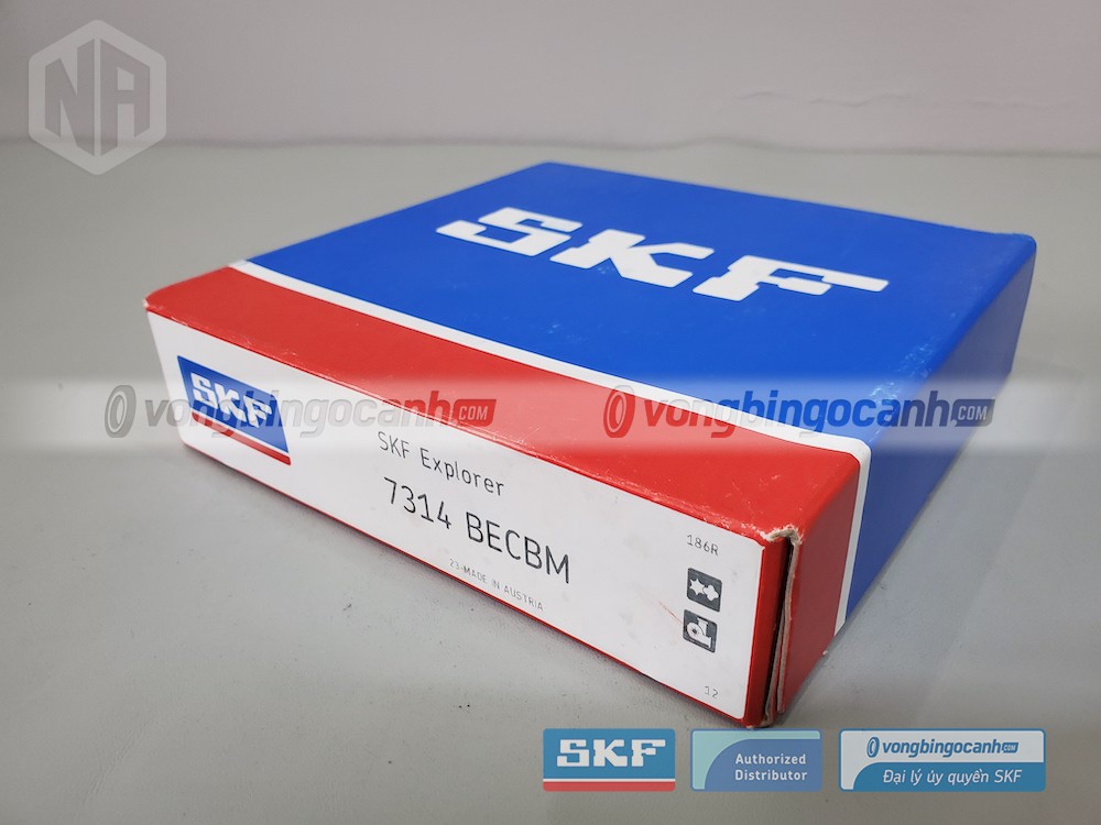 Vòng bi SKF 7314 BECBM chính hãng, phân phối bởi Vòng bi Ngọc Anh - Đại lý uỷ quyền SKF.