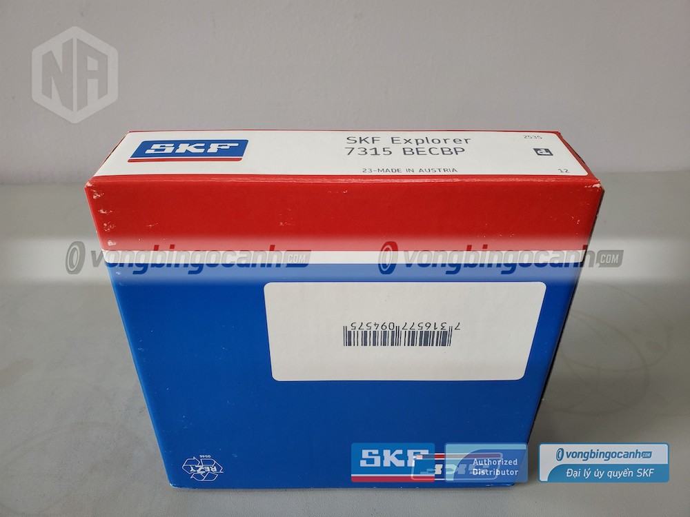 Vòng bi SKF 7315 BECBP chính hãng, phân phối bởi Vòng bi Ngọc Anh - Đại lý uỷ quyền SKF.