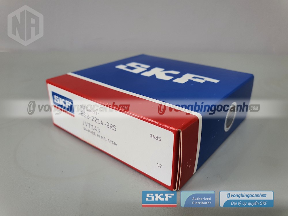 Vòng bi SKF BS2-2214-2RS/VT143 chính hãng, phân phối bởi Vòng bi Ngọc Anh - Đại lý uỷ quyền SKF. 