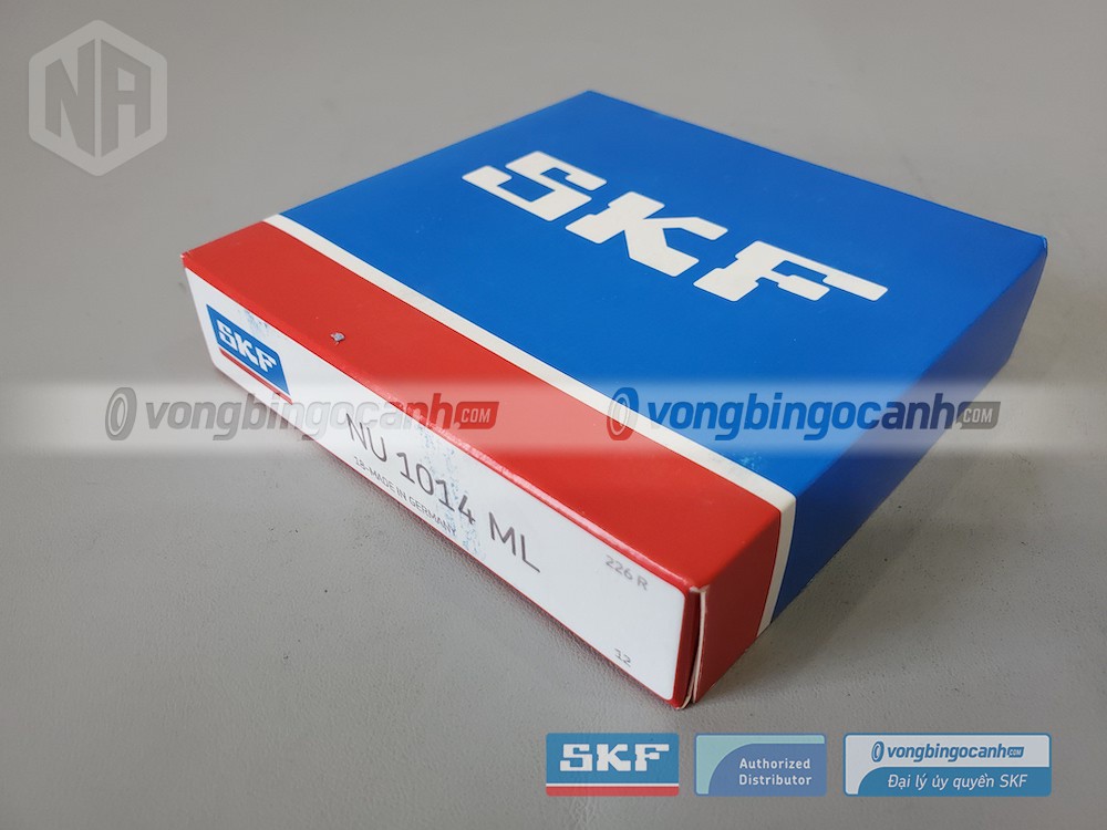 Vòng bi SKF NU 1014 ML chính hãng, phân phối bởi Vòng bi Ngọc Anh - Đại lý uỷ quyền SKF.