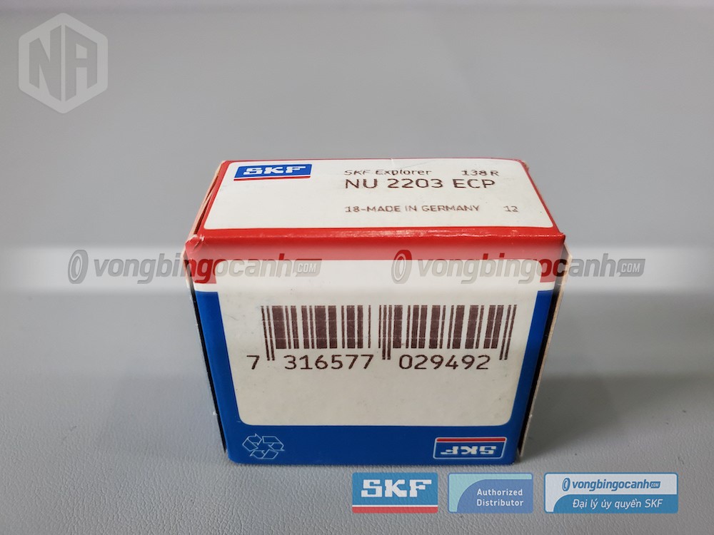 Mua vòng bi SKF NU 2203 ECP tại các Đại lý uỷ quyền để đảm bảo sản phẩm chính hãng.