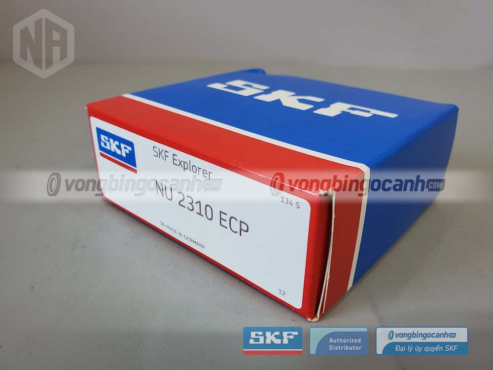 Vòng bi SKF NU 2310 ECP chính hãng, phân phối bởi Vòng bi Ngọc Anh - Đại lý uỷ quyền SKF.