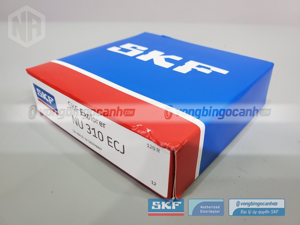 Vòng bi SKF NU 310 ECJ chính hãng, phân phối bởi Vòng bi Ngọc Anh - Đại lý uỷ quyền SKF.
