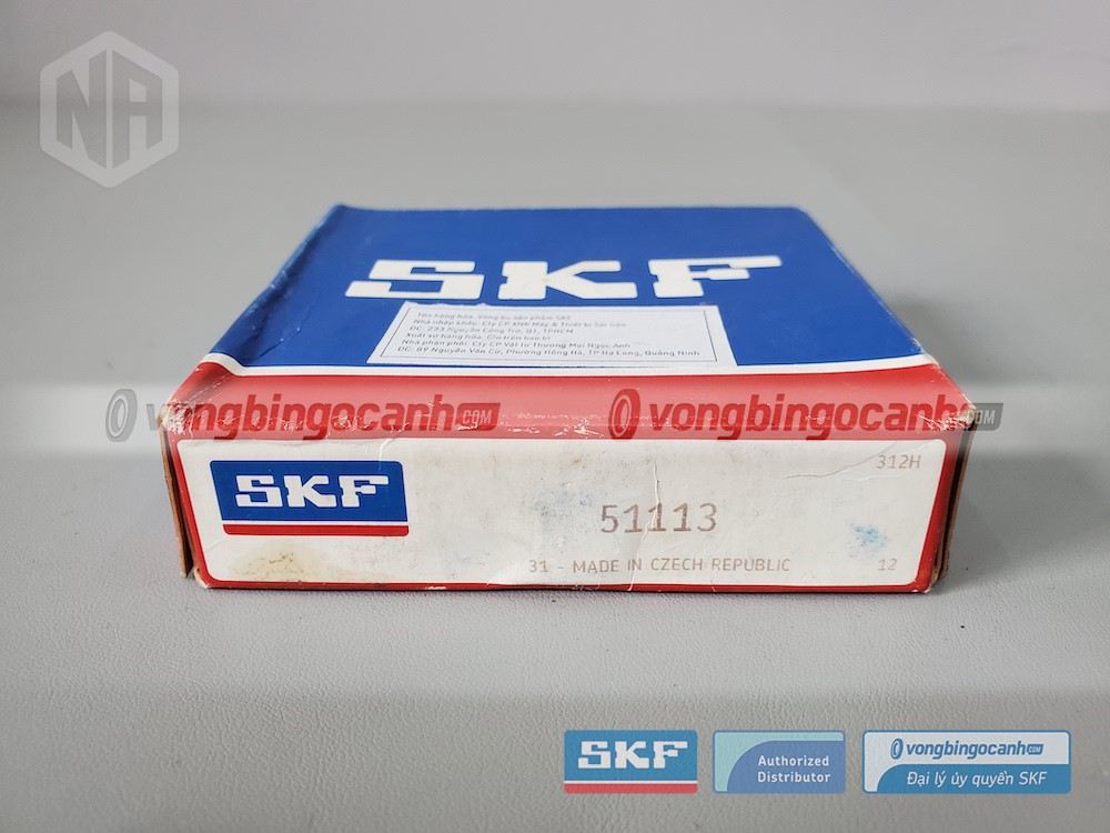 Vòng bi 51113, Vòng bi chặn SKF, Đại lý ủy quyền SKF