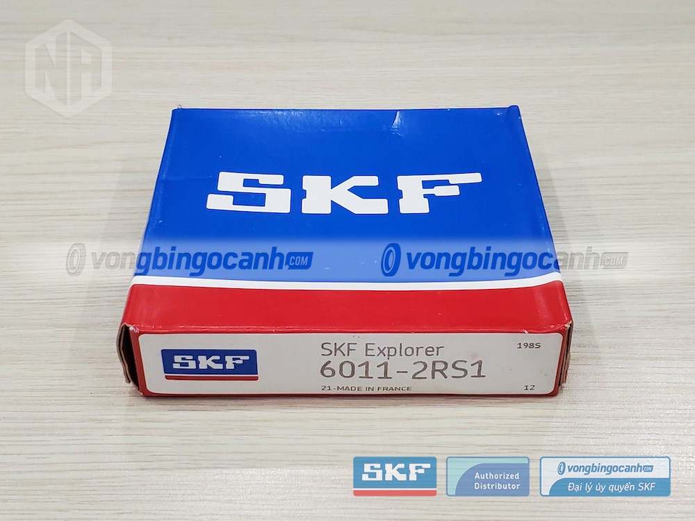 Vòng bi 6011-2RS1, Vòng bi cầu SKF, Vòng bi Ngọc Anh, Đại lý SKF