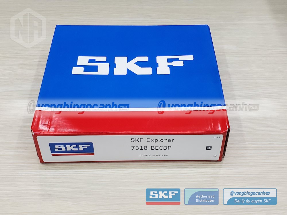Vòng bi 7318 BECBP, Vòng bi đỡ chặn SKF, Đại lý SKF