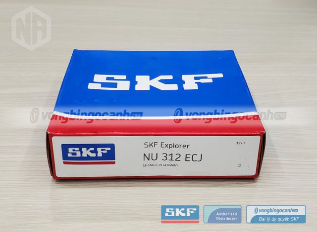 Vòng bi NU 312 ECJ chính hãng SKF